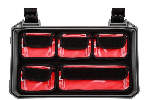 LID ORGANIZER PELI 1510; 1535; VAULT V525, Red, 3