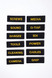 Комплект патчів Velcro Жовтий