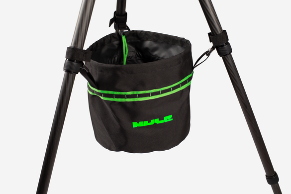 Stone bag 2.0, Black, neon-green