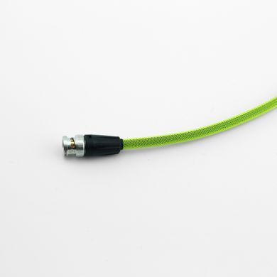 NEUTRIK BNC cable 30cm (Neon yellow), Жовтий неон