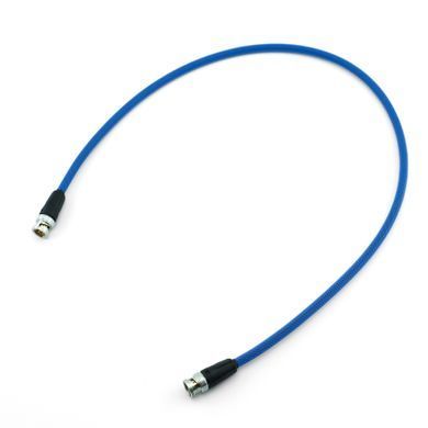 NEUTRIK BNC cable 60cm (Neon blue), Cиній неон