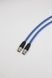 NEUTRIK BNC cable 60cm (Neon blue), Cиній неон